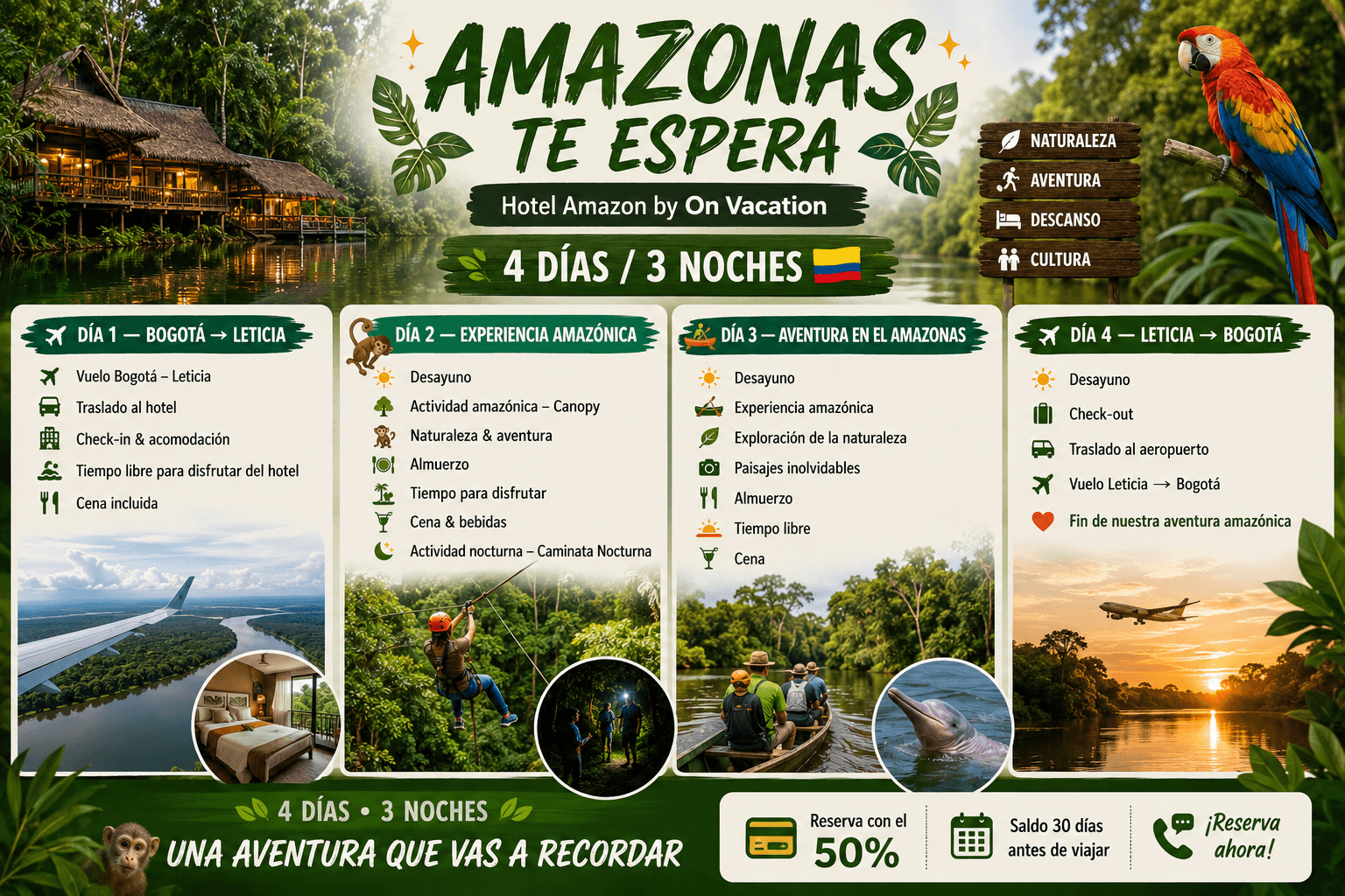 🌿✨ AMAZONAS TE ESPERA ✨🌿